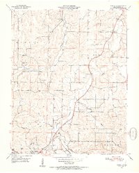 Download a high-resolution, GPS-compatible USGS topo map for Cabool NE, MO (1952 edition)