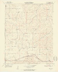 Download a high-resolution, GPS-compatible USGS topo map for Cabool NW, MO (1952 edition)