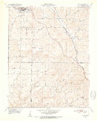 Download a high-resolution, GPS-compatible USGS topo map for Cabool SE, MO (1952 edition)