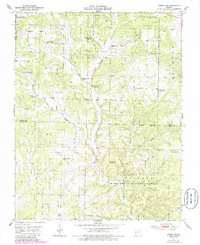 Download a high-resolution, GPS-compatible USGS topo map for Cabool SW, MO (1985 edition)