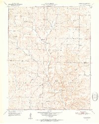 Download a high-resolution, GPS-compatible USGS topo map for Cabool SW, MO (1952 edition)