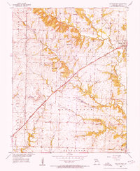 Download a high-resolution, GPS-compatible USGS topo map for Calhoun West, MO (1955 edition)
