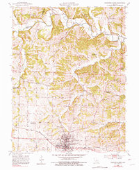 Download a high-resolution, GPS-compatible USGS topo map for California North, MO (1981 edition)