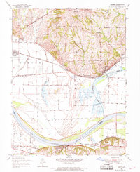 Download a high-resolution, GPS-compatible USGS topo map for Camden, MO (1969 edition)