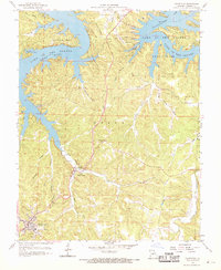Download a high-resolution, GPS-compatible USGS topo map for Camdenton, MO (1969 edition)
