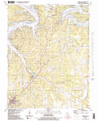 Download a high-resolution, GPS-compatible USGS topo map for Camdenton, MO (1983 edition)