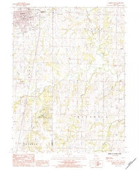 Download a high-resolution, GPS-compatible USGS topo map for Cameron East, MO (1984 edition)