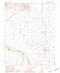 Download a high-resolution, GPS-compatible USGS topo map for Campbell, MO (1984 edition)