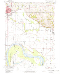 Download a high-resolution, GPS-compatible USGS topo map for Carrollton East, MO (1975 edition)