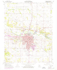 Download a high-resolution, GPS-compatible USGS topo map for Carthage, MO (1979 edition)