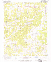Download a high-resolution, GPS-compatible USGS topo map for Caulfield, MO (1968 edition)