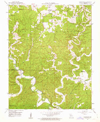 Download a high-resolution, GPS-compatible USGS topo map for Cedargrove, MO (1963 edition)