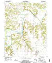 Download a high-resolution, GPS-compatible USGS topo map for Center, MO (1995 edition)