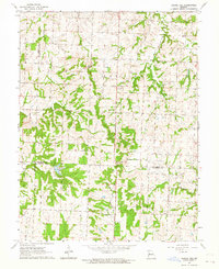 preview thumbnail of historical topo map of Lafayette County, MO in 1963