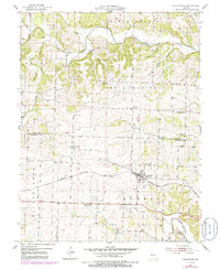 Download a high-resolution, GPS-compatible USGS topo map for Clarksburg, MO (1986 edition)