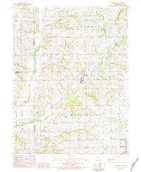 preview thumbnail of historical topo map of Clarksdale, MO in 1983