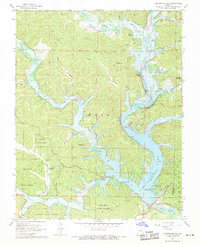 Download a high-resolution, GPS-compatible USGS topo map for Clearwater Dam, MO (1969 edition)