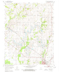 Download a high-resolution, GPS-compatible USGS topo map for Clinton North, MO (1980 edition)