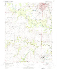 Download a high-resolution, GPS-compatible USGS topo map for Clinton South, MO (1974 edition)