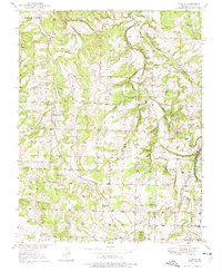 Download a high-resolution, GPS-compatible USGS topo map for Cliquot, MO (1975 edition)