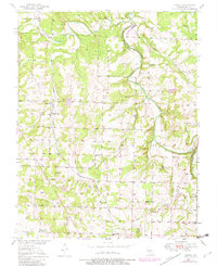 Download a high-resolution, GPS-compatible USGS topo map for Cliquot, MO (1982 edition)