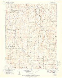 Download a high-resolution, GPS-compatible USGS topo map for Cliquot, MO (1951 edition)