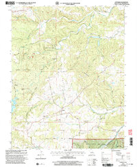 Download a high-resolution, GPS-compatible USGS topo map for Coffman, MO (2003 edition)
