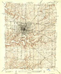 1935 Map of Columbia