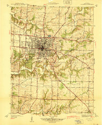 1940 Map of Columbia