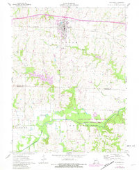 Download a high-resolution, GPS-compatible USGS topo map for Concordia, MO (1982 edition)