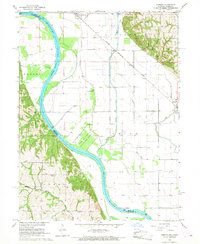 Download a high-resolution, GPS-compatible USGS topo map for Corning, MO (1968 edition)