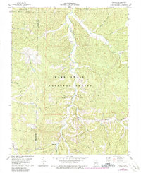 Download a high-resolution, GPS-compatible USGS topo map for Courtois, MO (1985 edition)