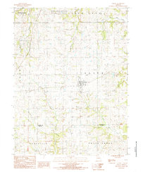 Download a high-resolution, GPS-compatible USGS topo map for Cowgill, MO (1985 edition)