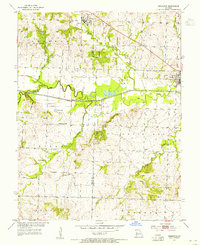 Download a high-resolution, GPS-compatible USGS topo map for Creighton, MO (1955 edition)