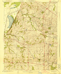 Download a high-resolution, GPS-compatible USGS topo map for Creve Coeur, MO (1940 edition)