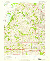 Download a high-resolution, GPS-compatible USGS topo map for Creve Coeur, MO (1959 edition)
