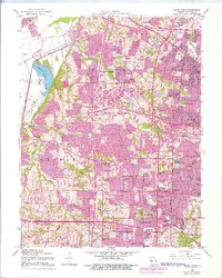 Download a high-resolution, GPS-compatible USGS topo map for Creve%20Coeur, MO (1976 edition)
