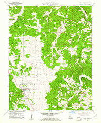 Download a high-resolution, GPS-compatible USGS topo map for Cross Timbers, MO (1961 edition)
