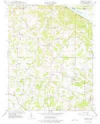 Download a high-resolution, GPS-compatible USGS topo map for Crosstown, MO (1975 edition)