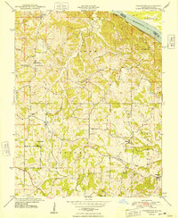 Download a high-resolution, GPS-compatible USGS topo map for Crosstown, MO (1948 edition)