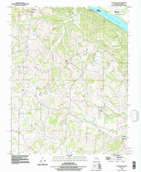 preview thumbnail of historical topo map of Perry County, MO in 1993