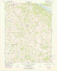 Download a high-resolution, GPS-compatible USGS topo map for Crosstown, MO (1978 edition)