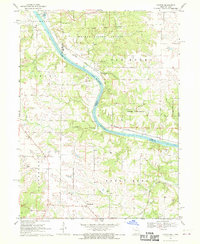 Download a high-resolution, GPS-compatible USGS topo map for Croton, MO (1970 edition)