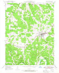 Download a high-resolution, GPS-compatible USGS topo map for Cuba, MO (1967 edition)