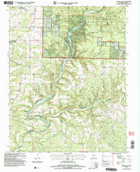 Download a high-resolution, GPS-compatible USGS topo map for Cureall NW, MO (2006 edition)