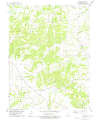 Download a high-resolution, GPS-compatible USGS topo map for Cyrene, MO (1978 edition)