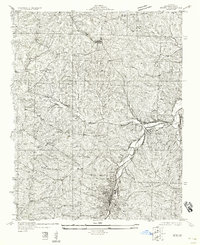1958 Map of De Soto NE