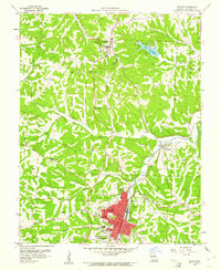 Download a high-resolution, GPS-compatible USGS topo map for De Soto, MO (1961 edition)