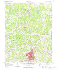 Download a high-resolution, GPS-compatible USGS topo map for De Soto, MO (1969 edition)