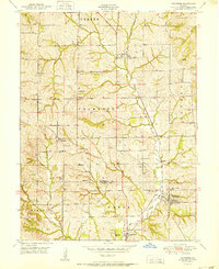 Download a high-resolution, GPS-compatible USGS topo map for Dearborn, MO (1951 edition)